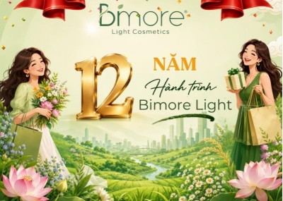 Ưu đãi mừng sinh nhật 12 tuổi của Bimore