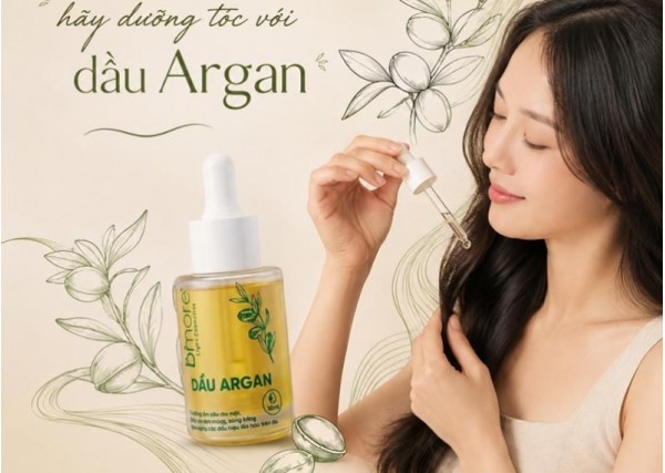 Nếu không hợp dầu dừa, hãy dưỡng tóc với dầu argan 
