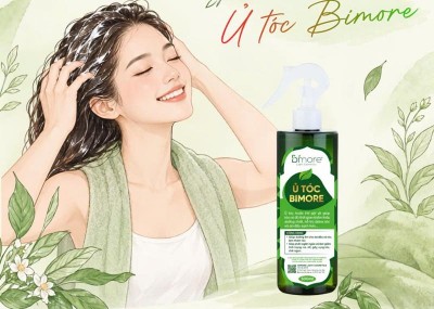 Dưỡng tóc thuận tiện với Ủ tóc Bimore