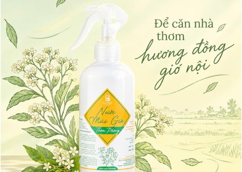 Để căn nhà thơm hương đồng gió nội