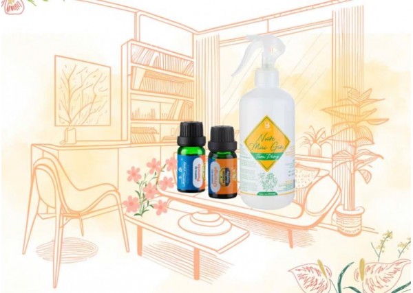 Combo thanh lọc không khí, nhà cửa thơm tho
