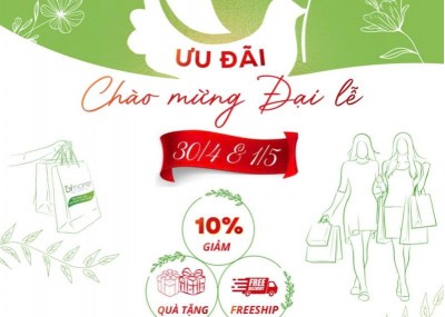 Chương trình khuyến mãi chào mừng 30/4 và 1/5