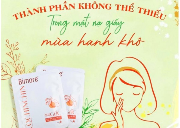 Thành phần không thể thiếu trong mặt nạ giấy mùa hanh khô