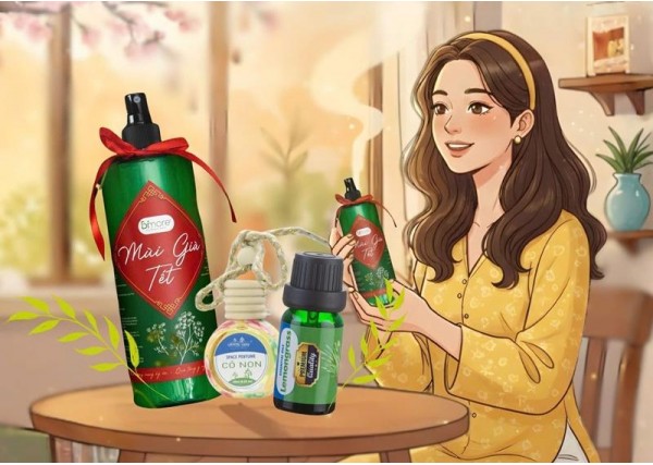 Tinh tế chọn mùi hương Tết cho không gian trong nhà