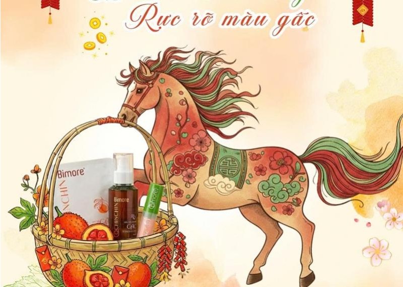 Mã đáo thành công, rực rỡ màu gấc