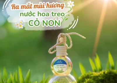 Ra mắt mùi nước hoa treo Cỏ Non 