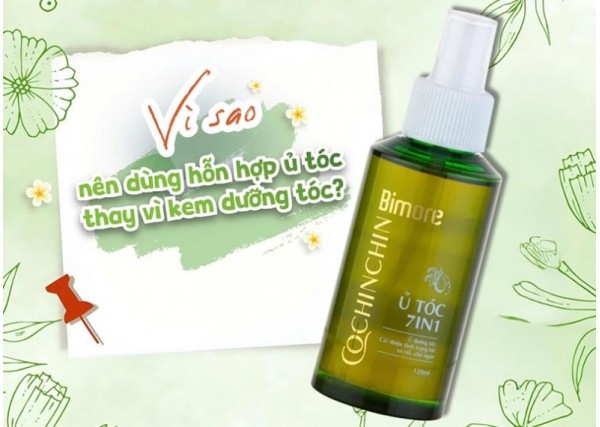 Vì sao nên dùng hỗn hợp ủ tóc thay vì kem dưỡng tóc?