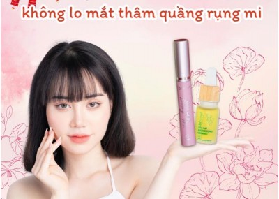 Chỉ với 2 bảo bối này, 9 ngày nghỉ Tết không lo mắt thâm quầng rụng mi