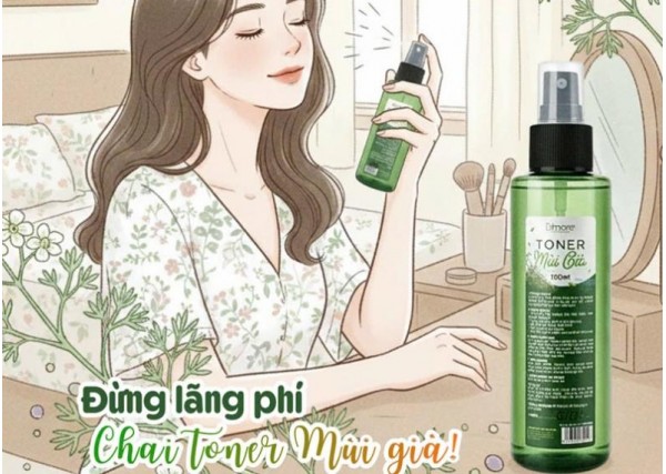 Đừng lãng phí chai toner mùi già