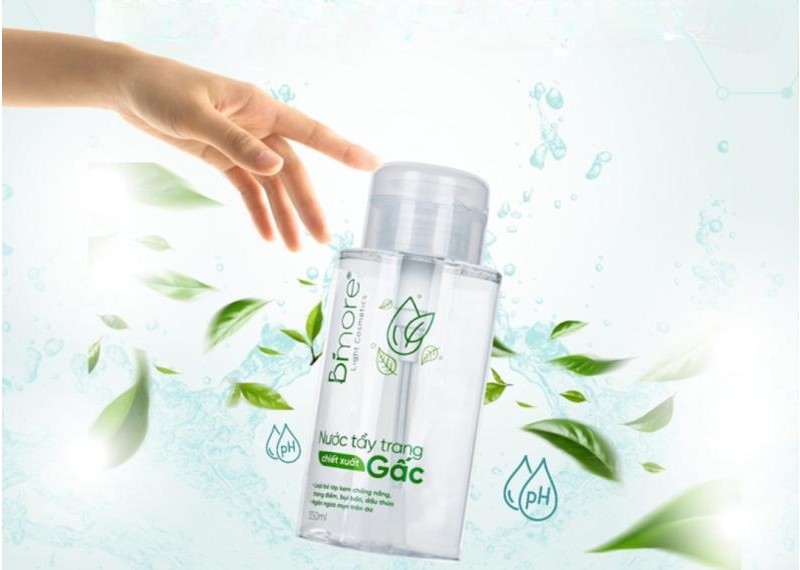 Nước tẩy trang có độ PH siêu dịu nhẹ