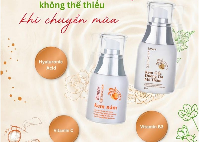 3 thành phần dưỡng da không thể thiếu khi chuyển mùa 