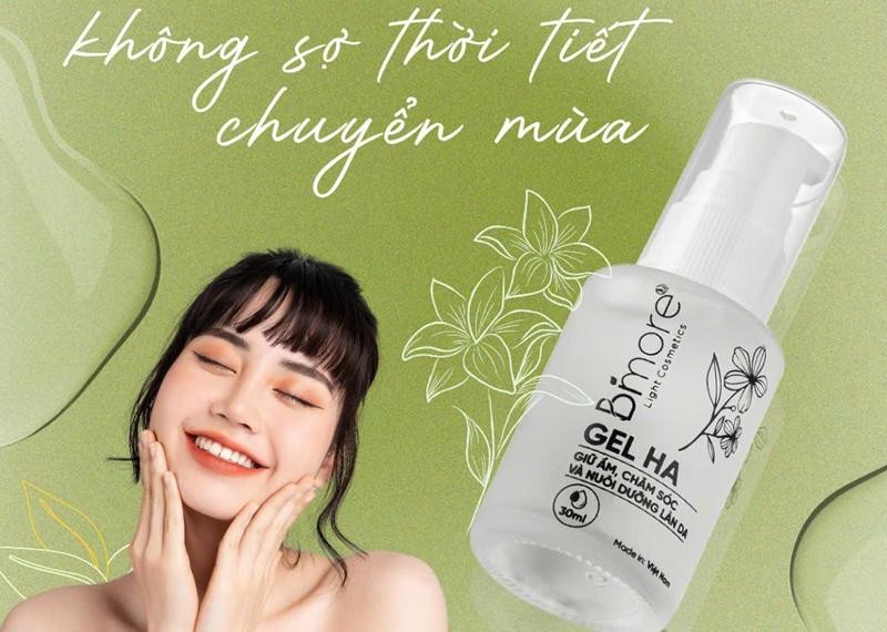 Có gel HA, không sợ thời tiết chuyển mùa