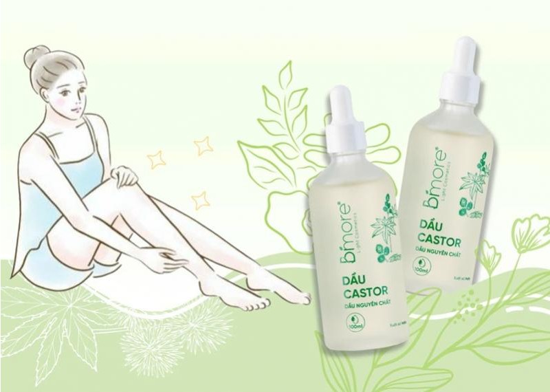 Tẩy da chết toàn thân siêu mướt với dầu Castor 