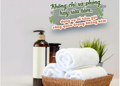 Dụng cụ để tắm gội cũng quan trọng không kém