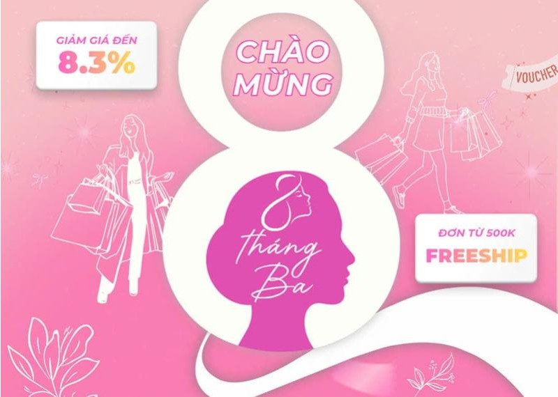 Bimore ưu đãi chào mừng 8/3
