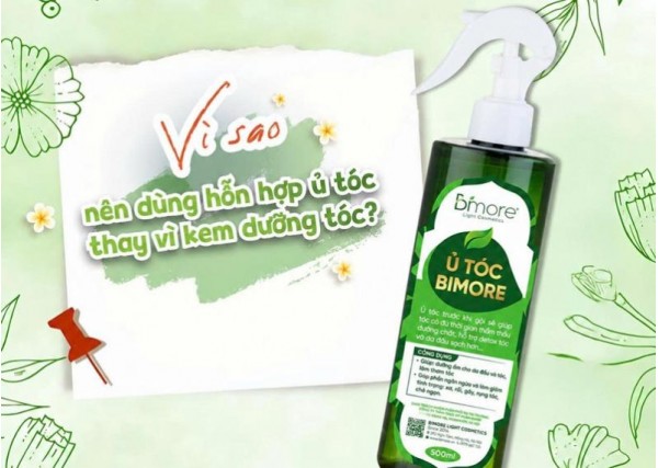 Vì sao nên dùng hỗn hợp ủ tóc thay vì kem dưỡng tóc?