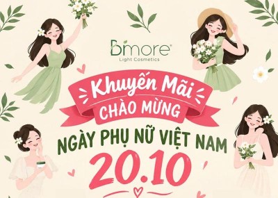 Bimore chào mừng ngày phụ nữ Việt Nam 20.10