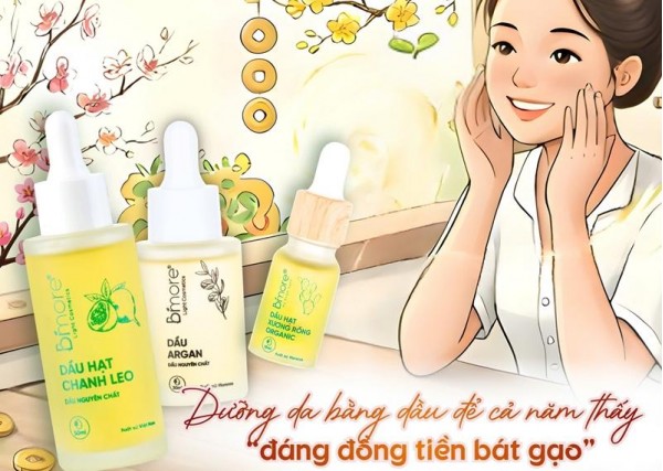 Dưỡng da bằng dầu để cả năm thấy "đáng đống tiền bát gạo"