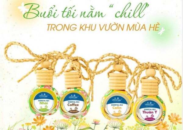 Buổi tối nằm "chill" trong khu vườn mùa hè