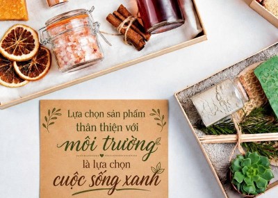 Lựa chọn sản phẩm thân thiện với môi trường là lựa chọn cuộc sống xanh