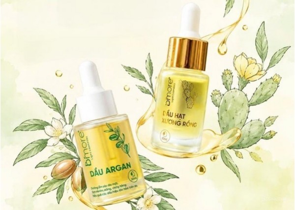 Từ giờ có thể bổ sung vitamin E cho da bằng 2 chai dầu dưỡng này