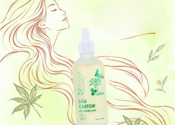 Mái tóc dày bồng bềnh nhờ dầu Castor 