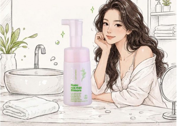 Chai nước rửa mặt đáp ứng mọi tiêu chí của hội da nhờn