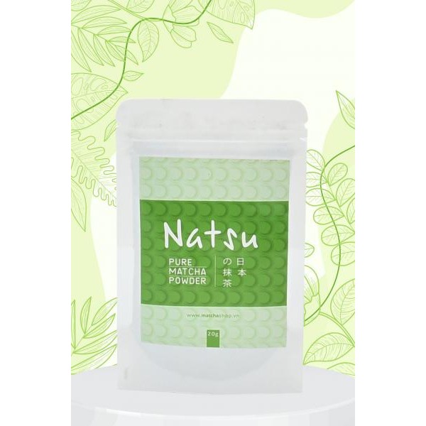 Bột trà xanh Matcha Natsu 20g